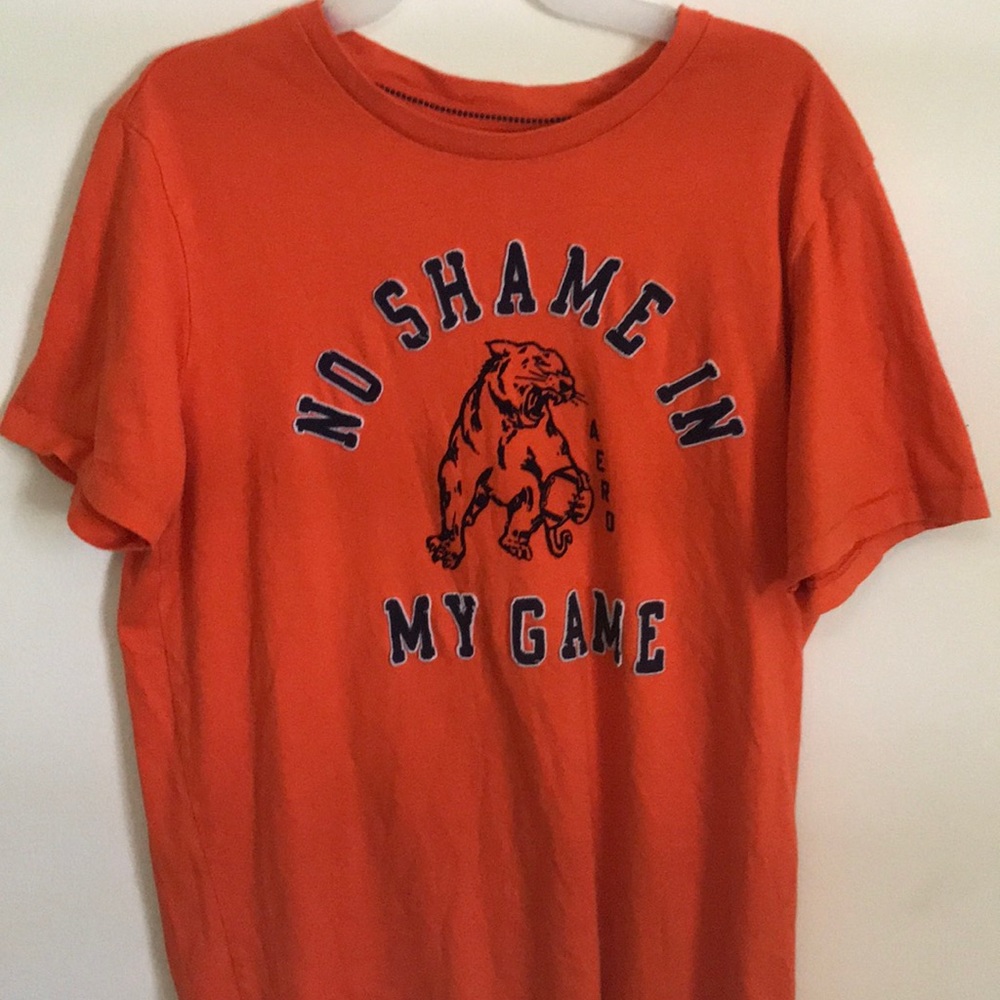 Aeropostale orange tshirt